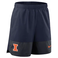 Short Nike bleu marine Illinois Fighting Illini 2025 pour homme