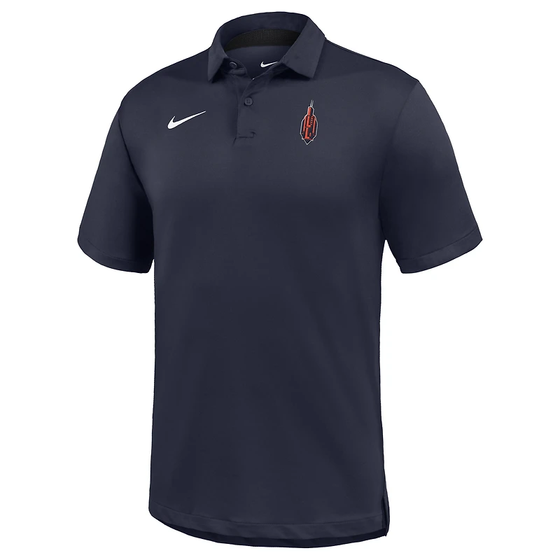 Men's Nike Navy Illinois Fighting Illini Chicago to Champaign Tour Polo
