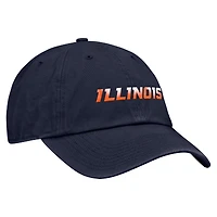 Casquette ajustable Nike bleu marine Illinois Fighting Illini Club pour homme