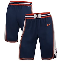 Men's Nike Navy Illinois Fighting Illini Dri-FIT Replica Basketball Shorts