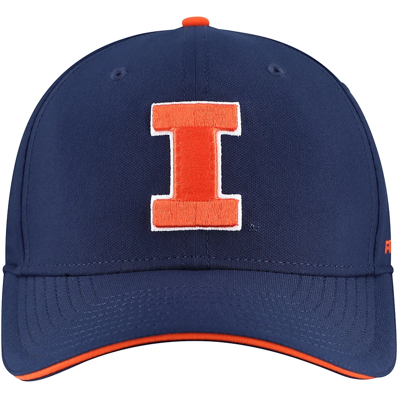 Men's Nike Navy Illinois Fighting Illini Rise Performance Flex Hat