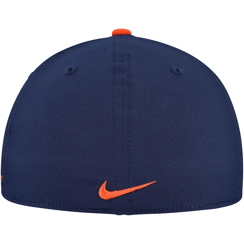 Men's Nike Navy Illinois Fighting Illini Rise Performance Flex Hat