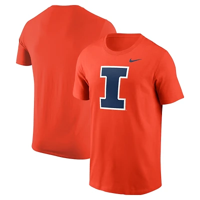 Men's Nike Orange Illinois Fighting Illini Logo T-Shirt