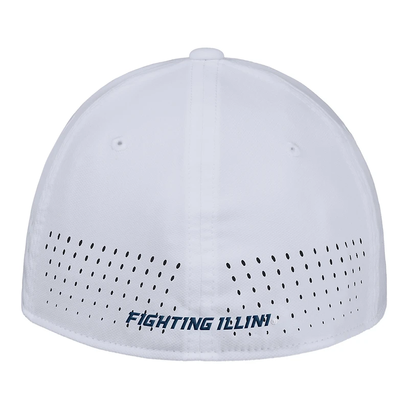 Men's Nike White Illinois Fighting Illini 2025 On-Field Performance Flex Hat