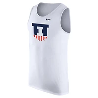 Débardeur Nike Illinois Fighting Illini blanc pour homme