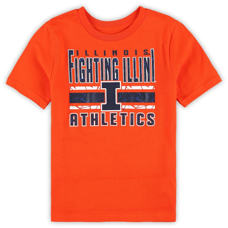 Ensemble de t-shirts pour enfants d'âge préscolaire Illinois Fighting Illini the Mix