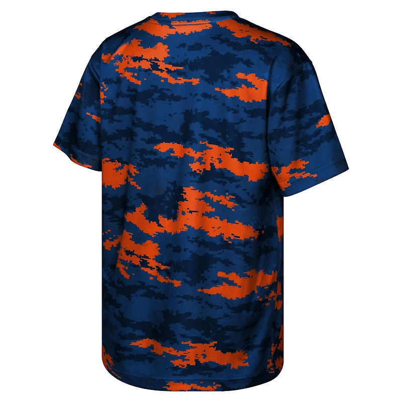 T-shirt d'entraînement des Fighting Illini de l'Illinois Navy Outerstuff pour enfants d'âge préscolaire
