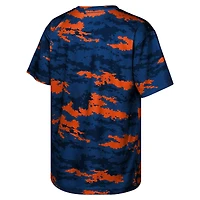 T-shirt d'entraînement des Fighting Illini de l'Illinois Navy Outerstuff pour enfants d'âge préscolaire