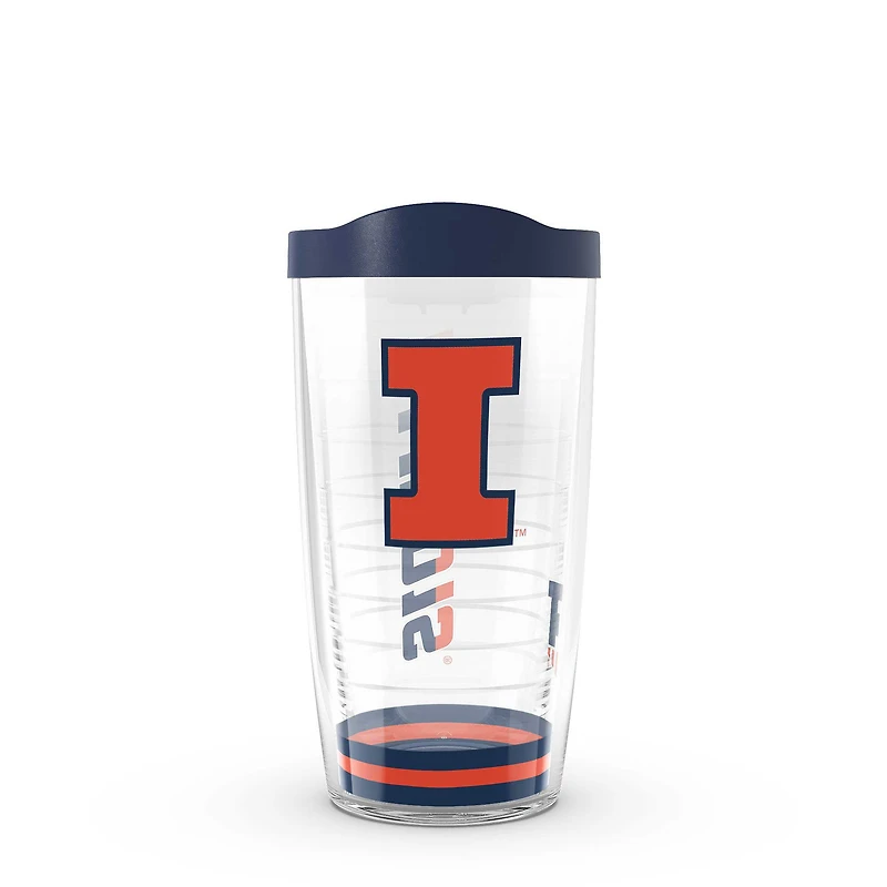 Tervis Illinois Combattant Illini 16oz. Gobelet de voyage classique arctique