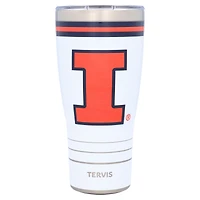 V110871 ILL Gobelet NCAA Arctique en acier inoxydable de 30 oz CUPTUMTRV