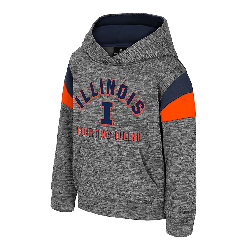 Toddler Colosseum Gray Illinois Fighting Illini Wizard City Hoodie