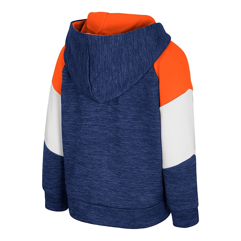 Toddler Colosseum Navy Illinois Fighting Illini Spirit Hollow Full-Zip Hoodie