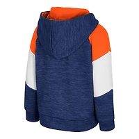 Toddler Colosseum Navy Illinois Fighting Illini Spirit Hollow Full-Zip Hoodie