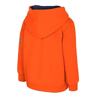 Sweat à capuche en polaire gros logo orange Colosseum pour tout-petits, Illinois Fighting Illini