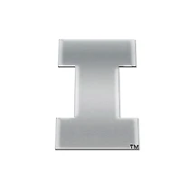 WinCraft Illinois Fighting Illini Chrome Auto Emblem