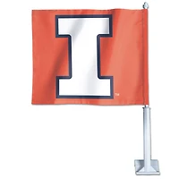 WinCraft Illinois Fighting Illini Double-Sided Car Flag