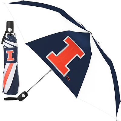 Parapluie pliant WinCraft Illinois Fighting Illini avec nouveau logo, 42 pouces