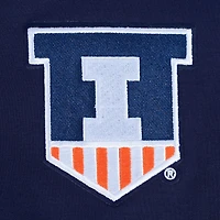 Women's Pro Standard Navy Illinois Fighting Illini Game Day Sequin Full-Zip Hooded Jacket