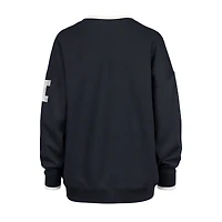 Sweat-shirt à col en V pour femme '47 Navy Illinois Fighting Illini Clubhouse Daze Eighty