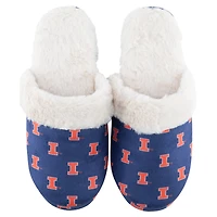 Women's ZooZatz Illinois Fighting Illini Faux Fur Slippers