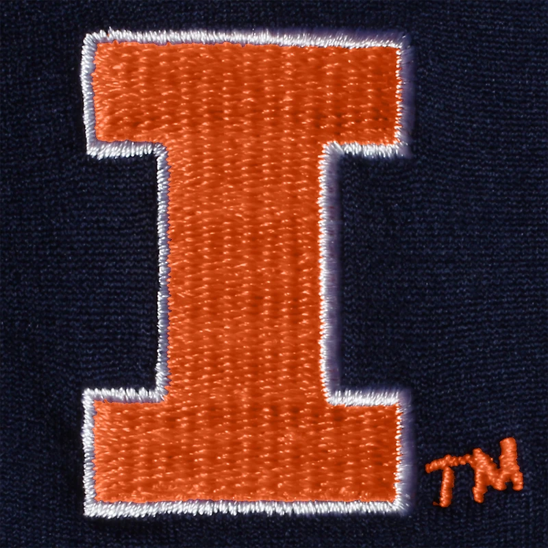 Women's ZooZatz Navy Illinois Fighting Illini Fleece Leggings