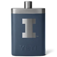 YETI Navy Illinois Fighting Illini 7oz. Flask