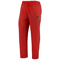 Men's Concepts Sport Red/Heathered Charcoal Illinois State Redbirds Meter Long Sleeve Top & Pants Sleep Set