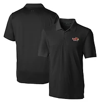 Men's Cutter & Buck Black Illinois State Redbirds Big Tall Forge Stretch Polo