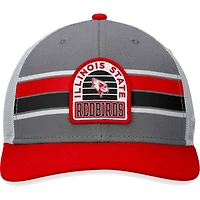 Casquette réglable pour homme Top of the World Illinois Fighting Illini Aurora Trucker gris/rouge