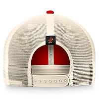 Casquette réglable Top of the World Red Illinois State Redbirds Refined Trucker pour hommes