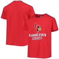 T-shirt rouge pour jeunes de l'équipe des Redbirds l'Illinois State