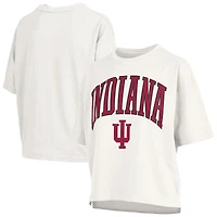 Women's Pressbox  White Indiana Nelson T-Shirt
