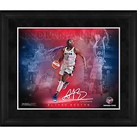 Aliyah Boston Indiana Fever Fac-similé Signature Encadré 16" x 20" Collage des étoiles du jeu