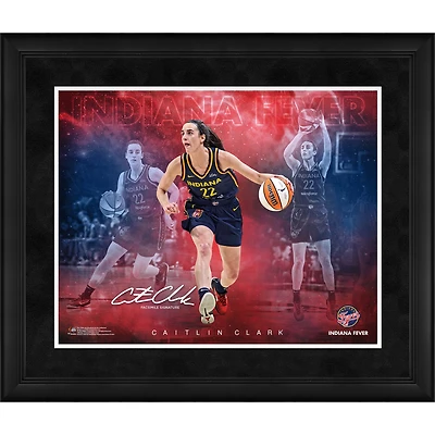 Caitlin Clark Indiana Fever Framed 16" x 20" Stars of the Game Collage - Facsimile Signature