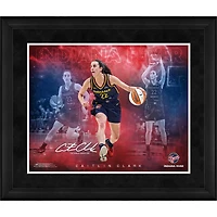 Collage encadré de 16" x 20" des stars du jeu de Caitlin Clark Indiana Fever - Signature fac-similé