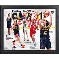 Caitlin Clark Indiana Fever Framed 16" x 20" WNBA 2024 Rookie of the Year Collage