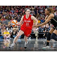 Caitlin Clark Indiana Fever Unsigned Record-Setting 1st Triple-Double vs. New York Liberty Photograph
