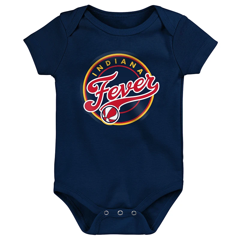 Infant Outerstuff Indiana Fever Destiny 3-Piece Creeper Set