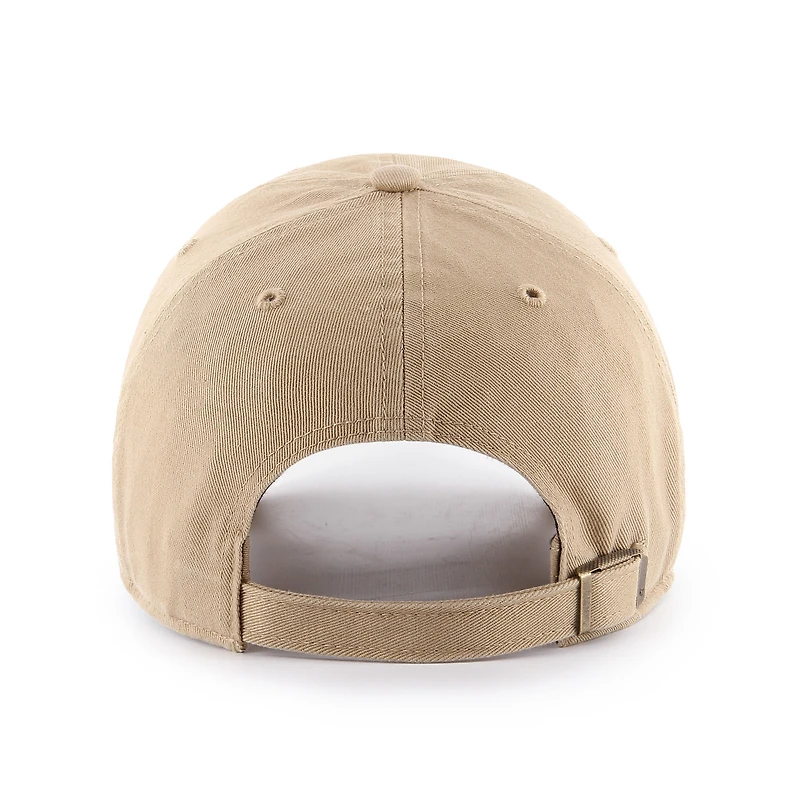 Men's '47 Khaki Indiana Fever Core Logo Clean Up Adjustable Hat