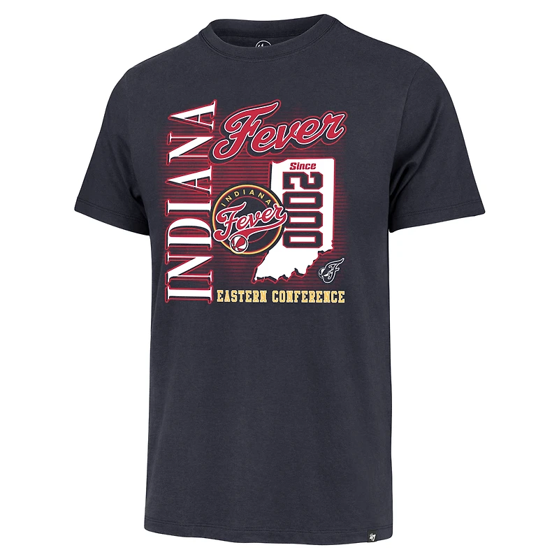 Men's '47 Navy Indiana Fever Hometown Regional Franklin T-Shirt
