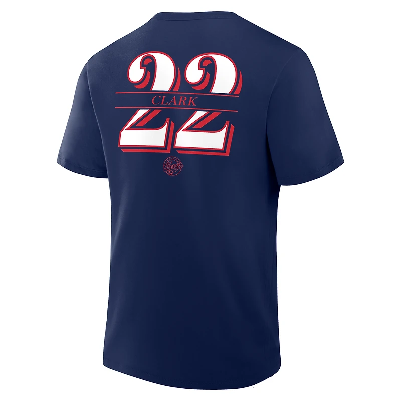 Men's Fanatics Caitlin Clark Navy Indiana Fever The Paint Name & Number T-Shirt