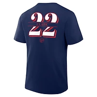 Men's Fanatics Caitlin Clark Navy Indiana Fever The Paint Name & Number T-Shirt