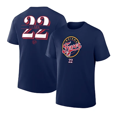 Men's Fanatics Caitlin Clark Navy Indiana Fever The Paint Name & Number T-Shirt
