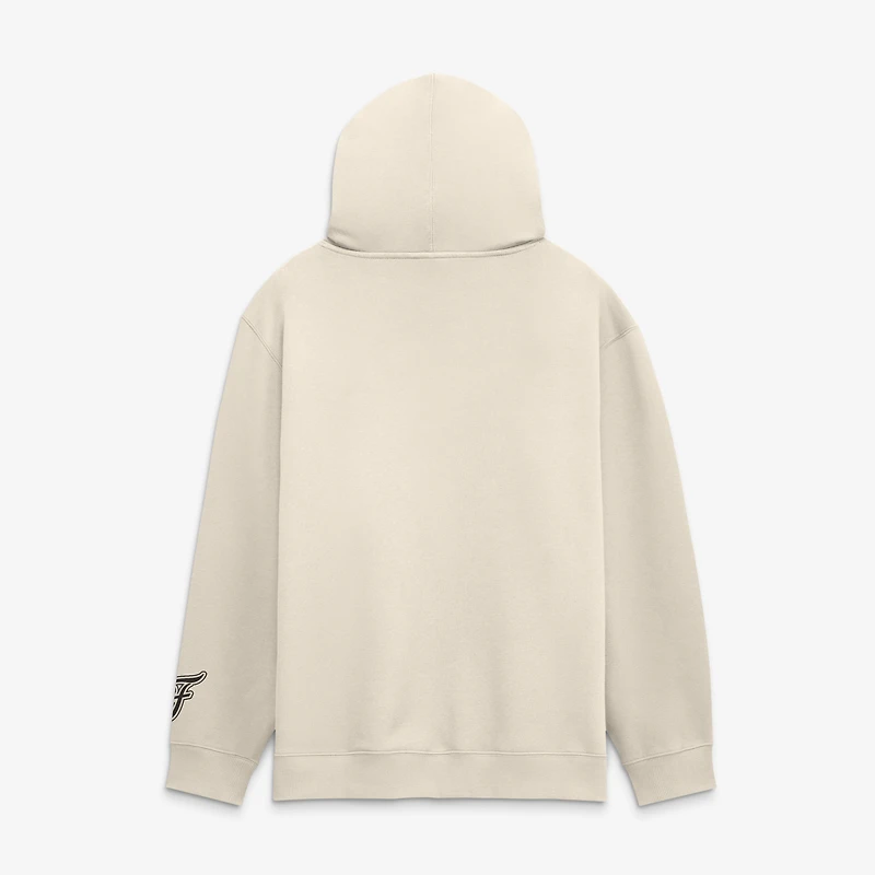 Men's Fanatics  Cream Indiana Fever Legacy Fleece Pullover Hoodie
