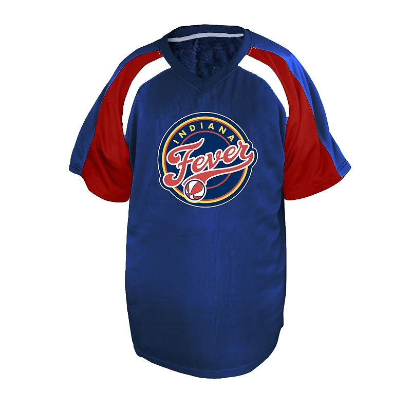 T-shirt à col en V Fanatics Navy Indiana Fever pour homme