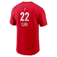 Men's Nike Caitlin Clark Red Indiana Fever Name & Number Rebel Edition T-Shirt