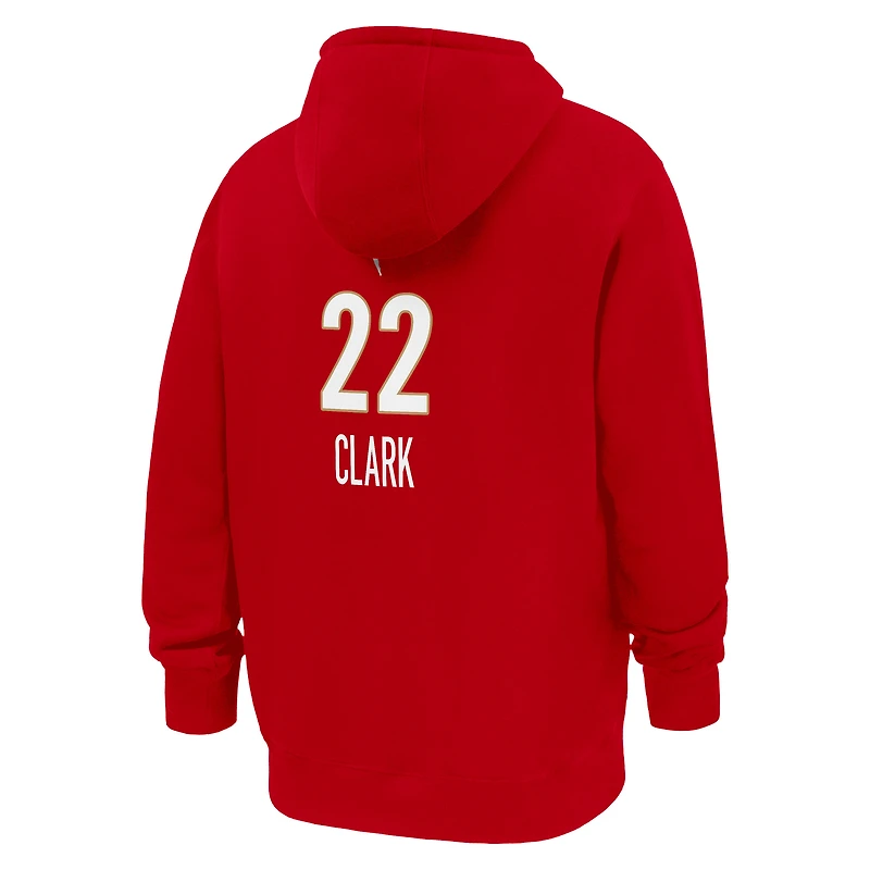 Men's Nike Caitlin Clark Red Indiana Fever Rebel Edition Name & Number Hoodie