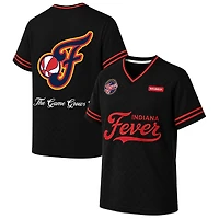 Men's round21  Black Indiana Fever Soccer Jersey