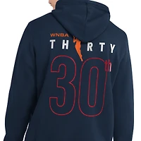 Men's Starter  Navy Indiana Fever 30th Anniversary Pitcher Pullover Hoodie
