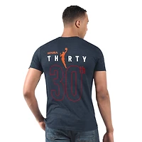 Men's Starter  Navy Indiana Fever WNBA 30th Anniversary Prime Time T-Shirt